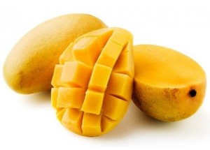 Artificial ripened mango fruit