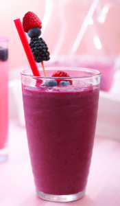 Berry smoothie - Smoothie Tea Lemon and Raw Mango Granita - Fresh Tea cool your life