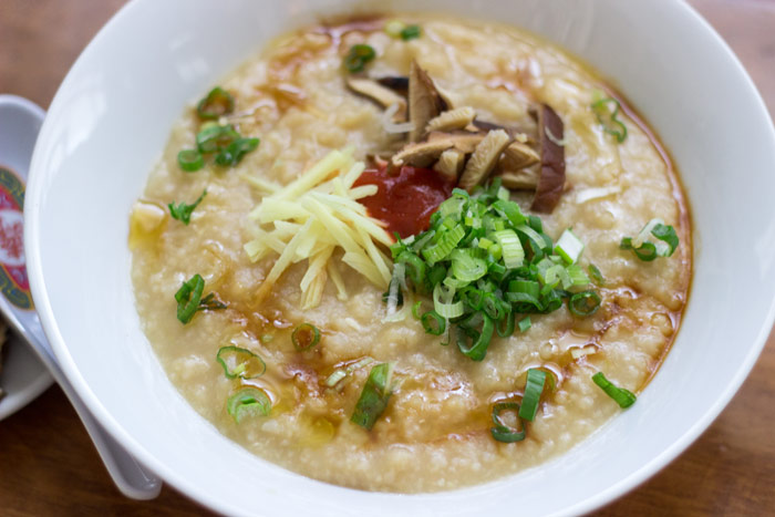 Chicken rice congee - rice porridge