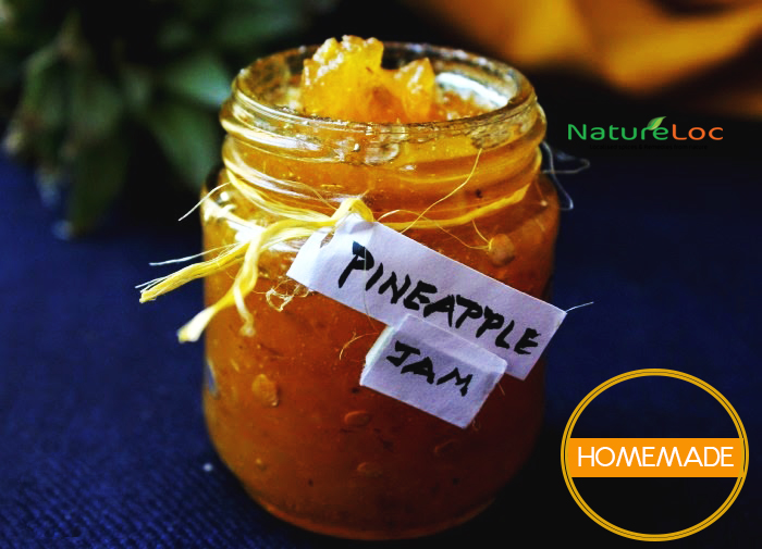 Homemade Pineapple Jam Recipe No Preservatives And Added Flavour 