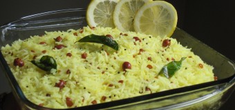 How to make tasty lemon rice?