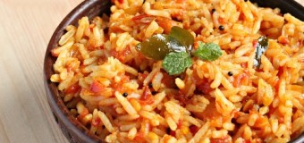 Yummy and spicy tomato rice