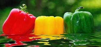 Capsicum (Bell Pepper-Paprika)-Beautifully shaped,glossy and crunchy vegetable