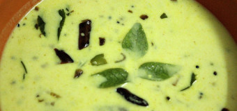 Moru Kachiyatu / Moru curry / Pulissery or Seasoned buttermilk