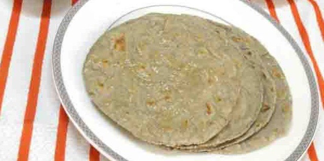Pearl millet or Bajra roti