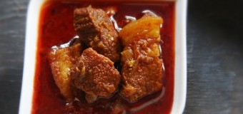 Hot and spicy Pork Vindaloo