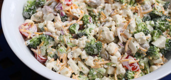 Yoghurt Broccoli Salad  – A healthy salad recieps