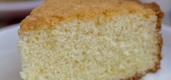 Soft and spongy tea cake preparation