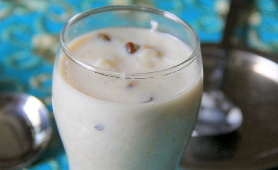Aval milk or Sweet Poha milk - Healthyliving, Food and taste