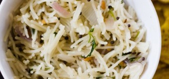 How to make Rice Vermicelli Upma or Akki Shavige Uppittu?