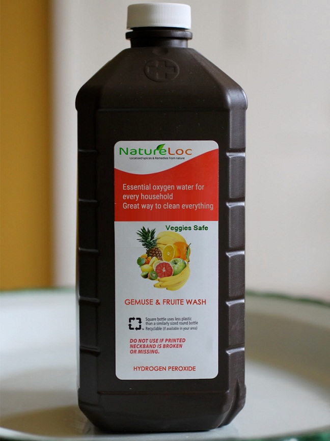 Natureloc Veggies safe Hydrogen peroxide gemuse fruite wash