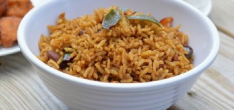 Puliyodharai/Puliyogare or Tamarind rice