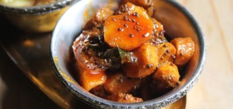 Inji Manga Achar or Mango ginger pickle