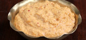 Simple Paruppu Thogayal or Thuvaiyal recipe