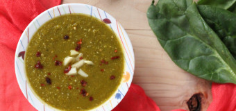 Spinach soup recipes –  Vitamin rich pureed vegetables soup