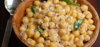 How to make White Channa Sundal?