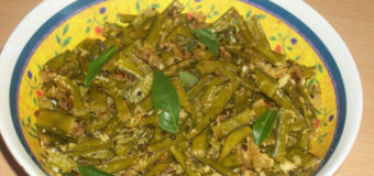 Kothavarangai Varuval, Cluster bean stir fry, Gawaar recipe