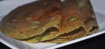 Pesarattu or Moong Dal Dosa Recipe