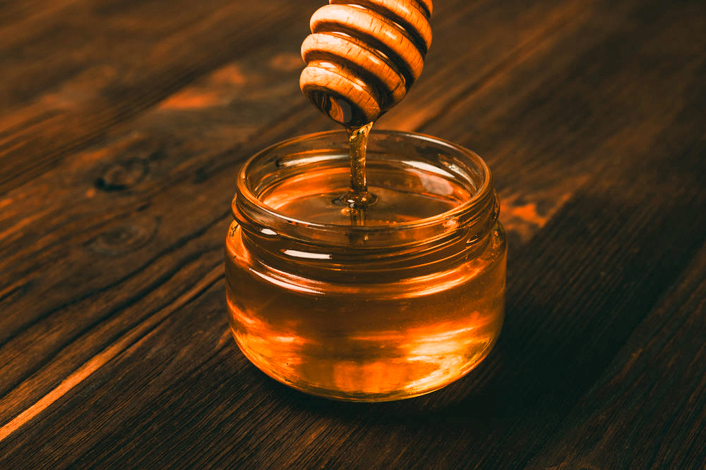 Honey beauty routine