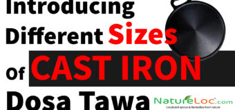 Tawa – Cast Iron Dosa Tawa  Different Sizes Of Thava 10  Inches to 14 Inch