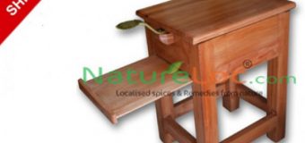 Wooden Coconut Scraper-Kerala traditional wooden scraper stool chirava